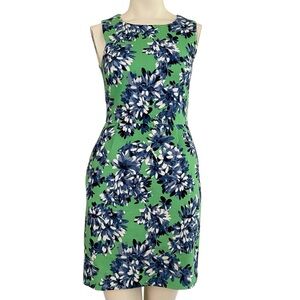 J Crew Floral Dress Cotton Size 0‎